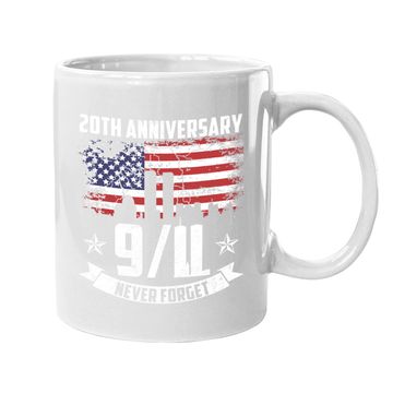 Discover Patriot Day 2021 Never Forget 9-11 20th Anniversary Coffee Mug