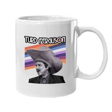 Discover Turd Ferguson Celebrity Jeopardy Retro Coffee Mug