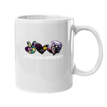 Discover Peace Love Night Mare Coffee Mug