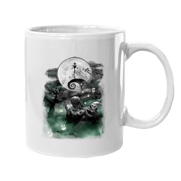 Discover The Nightmare Before Christmas Haunted Scene Coffee Mug