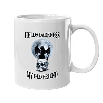 Discover Hello Darkness My Old Friend Coffee Mug