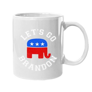 Discover Let’s Go Brandon Elephant Coffee Mug