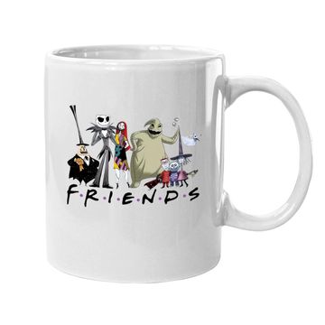 Discover Nightmare Before Christmas Characters Friends Halloween Coffee Mug