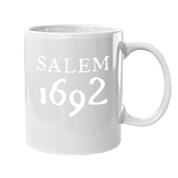 Discover Salem 1692 Witch Halloween Wicca Occult Witchcraft History Coffee Mug