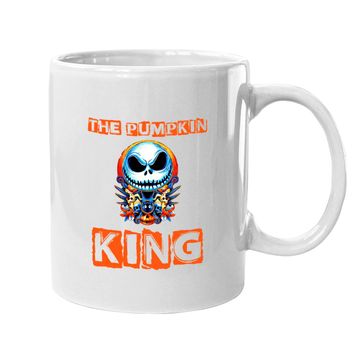 Discover Jack Skellington The Pumpkin King Halloween Coffee Mug