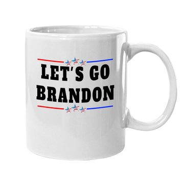 Discover Let's Go Brandon Joe Biden Chant Impeach Costume Coffee Mug
