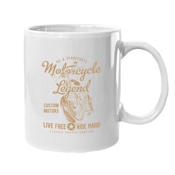Discover Motorcycle Legend Coffee Mug