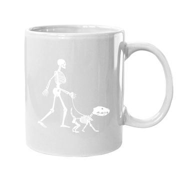 Discover Skeleton Dog Coffee Mug