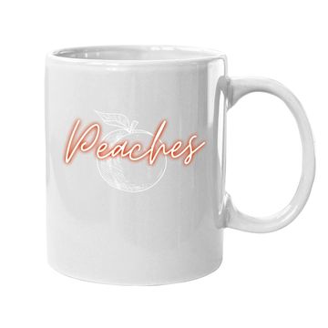 Discover Justin Bieber Peaches Coffee Mug