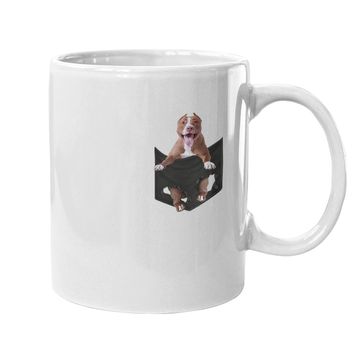 Discover Pitbull In Pocket Coffee Mug