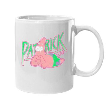 Discover Spongebob Squarepants Patrick Star Vintage Cute Smile Coffee Mug