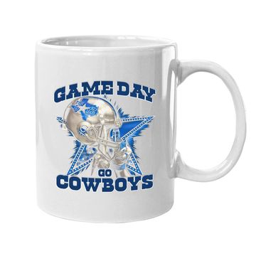 Discover Game Day Go Cowboys Coffee Mug