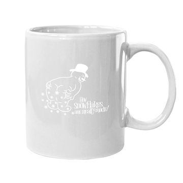 Discover How Snowflake Are Really Made Snowman Coffee Mug
