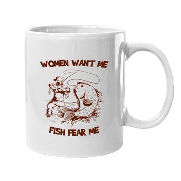 Discover Wants Me Fish Fear Me Coffee Mug