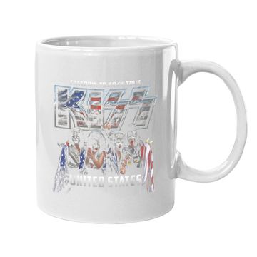 Discover Kiss Rock Band Coffee Mug
