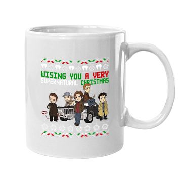 Discover Supernatural Christmas Coffee Mug