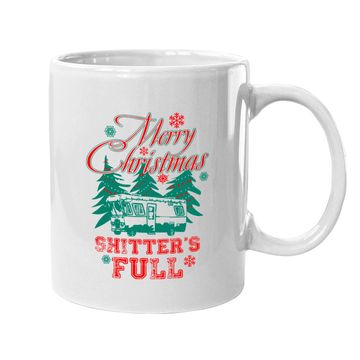 Discover Merry Christmas Shitter's Full Classic Coffee Mug