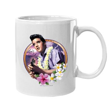 Discover Elvis Presley Luau King  coffee.  mug