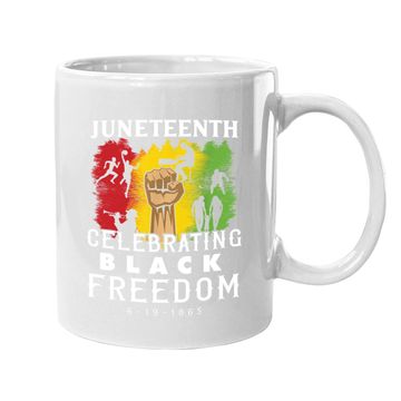 Discover Juneteenth Coffee  mug Celebrate Black Freedom