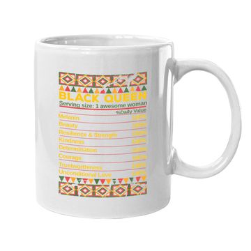 Discover Black Queen Ingredient Table Juneteenth Proud Black Girl Coffee Mug