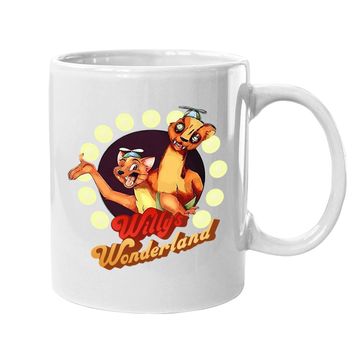 Discover Rsvphandcrafted Willys Wonderland Short Sleeved Coffee Mug Black