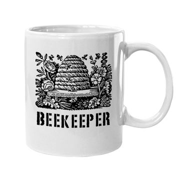Discover Vintage Bee Beekeeper Hive Coffee Mug