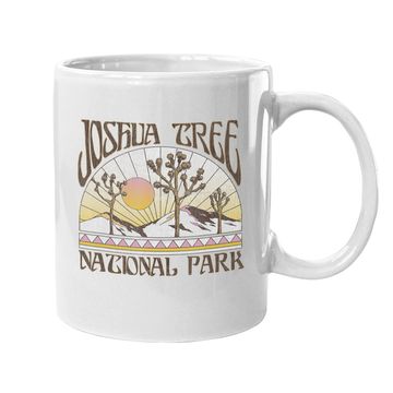 Discover Vintage Joshua Tree National Park Retro Outdoor Camping Hike Coffee Mug