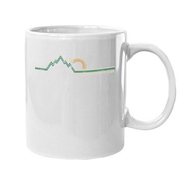 Discover Summer Retro Grand Teton National Park Wyoming Coffee Mug