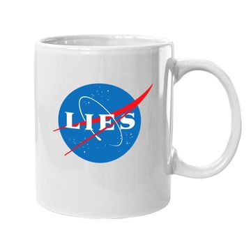 Discover Nasa Lies Flat Earth Coffee Mug