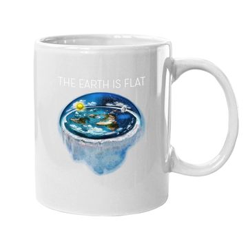 Discover Flat Earth Coffee Mug,earth Is Flat,firmament, Sheol, Nasa Conspiracy, New World Fe1 Black