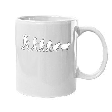 Discover Conspiracy Theorist Human Evolution Wake Up Sheeple Sheep Coffee Mug