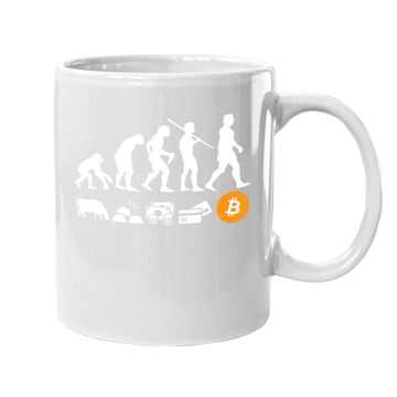 Discover Bitcoin Evolution Of Money | A Btc Crypto Coffee Mug
