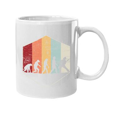 Discover Vintage Evolution Bass Guitar Coffee Mug
