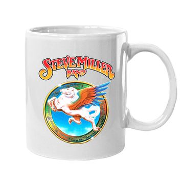 Discover Steve Miller Band Coffee Mug Cotton Coffee Mug Fashion Round Neck Tops Short Sleeve Mug