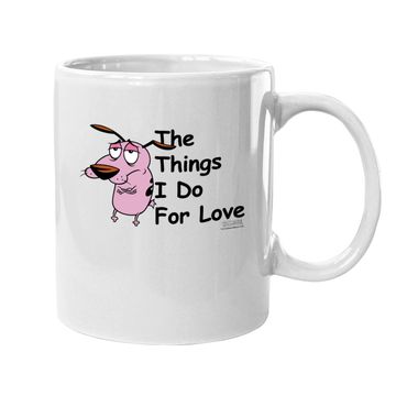 Discover Courage The Cowardly Dog For Love Coffee Mug