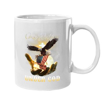Discover Eagle Usa Christian Patriot One Nation Under God Coffee Mug