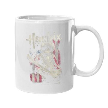 Discover Jimi Hendrix - Flag Hendrix Coffee Mug