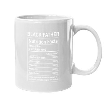 Discover Black Father Nutrition Fact  coffee Mug