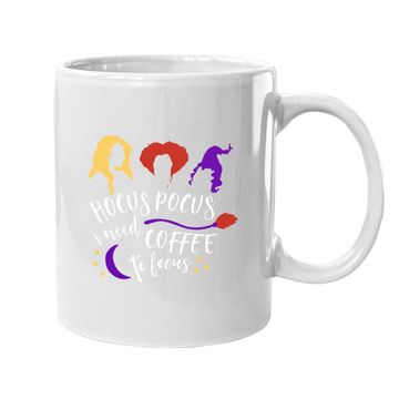 Discover Hocus Pocus Halloween Casual Short Sleeve Coffee Mug