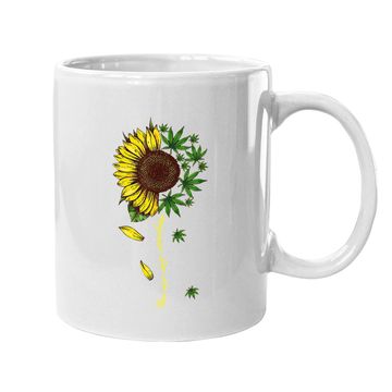 Discover You Are My Sunshine Sunflower Weed Coffee Mug
