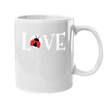 Discover Ladybug Love Vintage Coffee Mug