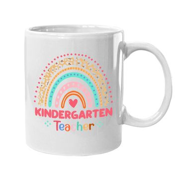 Discover Kindergarten Rainbow Teacher Team Kindergarten Squad Coffee Mug