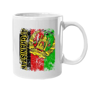 Discover Vintage Afghanistan Flag Coffee Mug