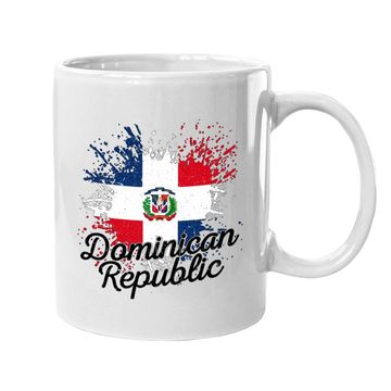 Discover Dominican Republic Patriotic Flag Premium Coffee Mug