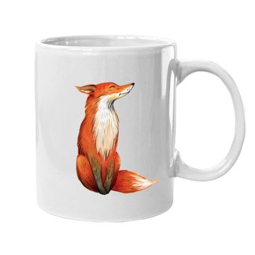 Discover Watercolor Fox Coffee Mug