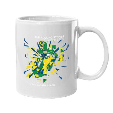 Discover Rolling Stones A Bigger Bang Bursting Tongue Logo Coffee Mug