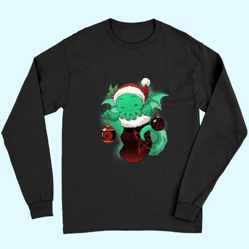 Discover Stocking Stuffers Cthulhu Christmas Long Sleeves