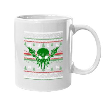 Discover Cthulhu Cultist Christmas Mugs