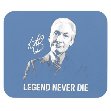 Discover Legends Never Die Charlie Watts Signature Mouse Pads