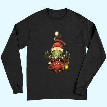 Discover Cthulhu Heureux Christmas Long Sleeves